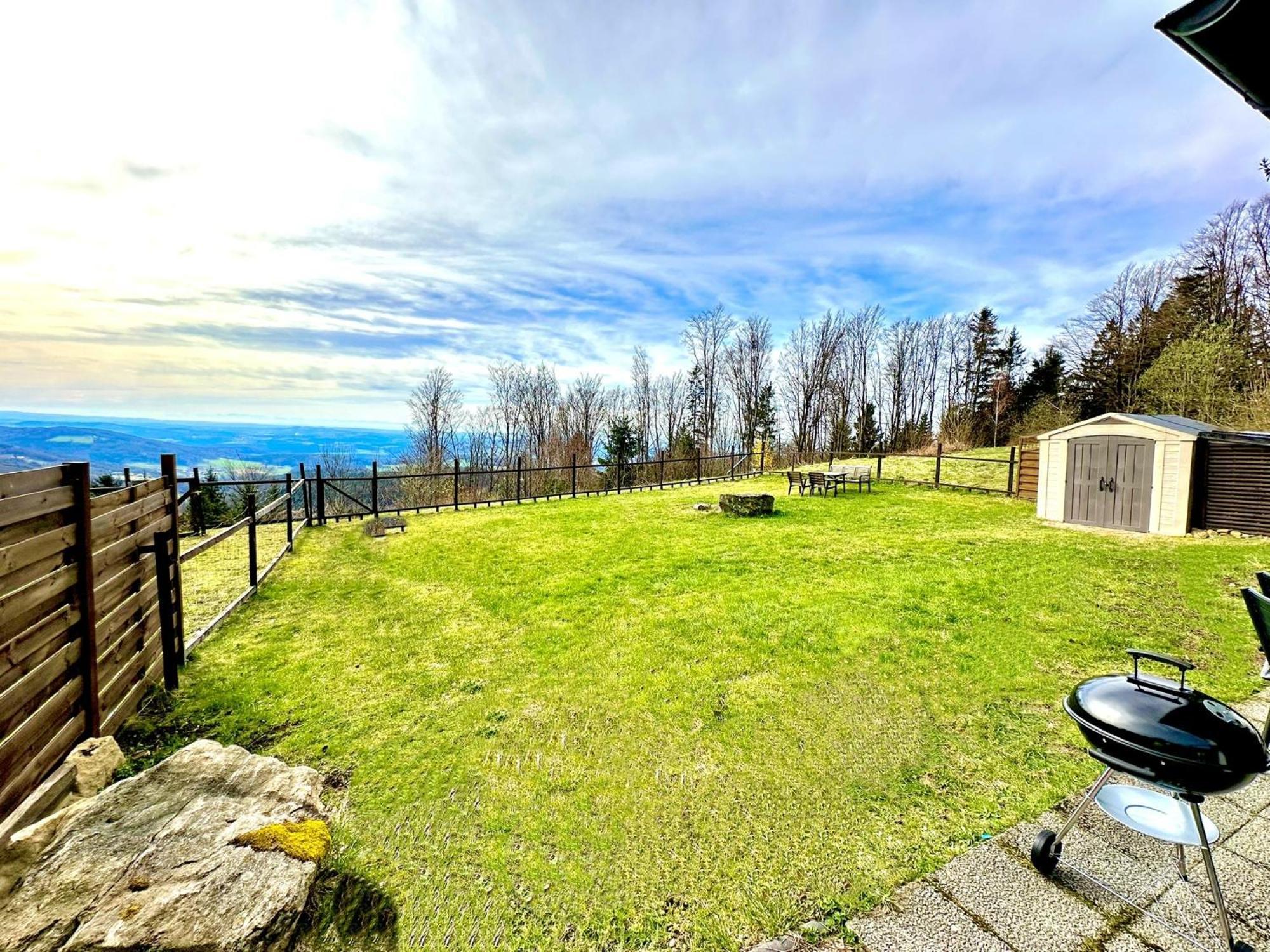 Gemuetliches Alpenblick Berg-Bungalow + Grosser Garten + Netflix! Schofweg Exterior photo